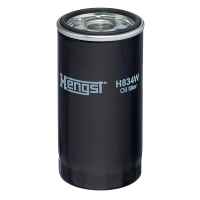 Image de HENGST FILTER H834W Filtre à huile M26x1,5 vissé ISUZU: D Max 1, 1 Pickup, Trooper 3 SUV