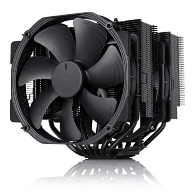 Image de Noctua NH D15 chromax.black, Ventirad CPU à Double Tour (140 mm, Noir)