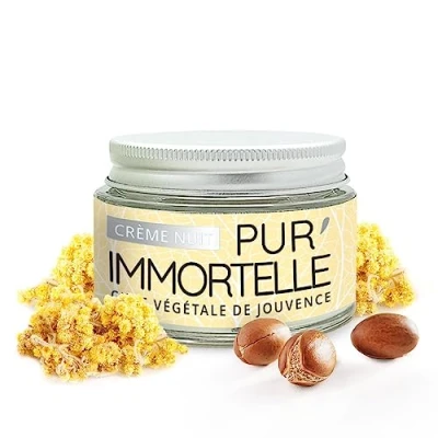 Image de Crème visage Nuit Pur&#039;Immortelle Bio Propos&#039;Nature Certifiée 50 ml
