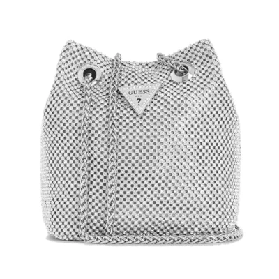 Image de Guess LUA Pouch Sac bandoulière, Femme, Taille: One Size, Silver