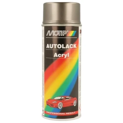 Image de MOTIP 51077 Peinture combinée pour voitures 400ml aérosol gris Kompakt red glossy 12 ml