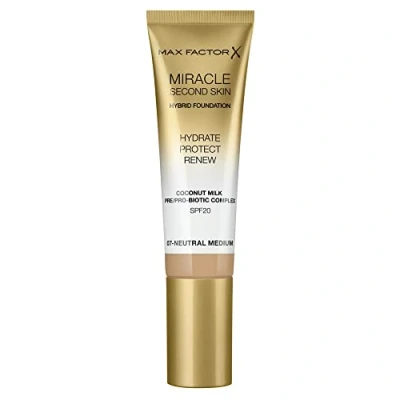 Image de Max Factor Miracle Second Skin Fond de teint 07 Neutral Medium