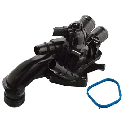 Image de FEBI BILSTEIN 107657 Thermostat d&#039;eau 105 avec joint d&#039;étanchéite commutateur de température boîtier CITROËN: C4 Picasso 1, 2