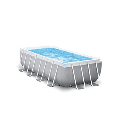 Image de Intex 4M x 2M 1.22M Prism Frame Rectangular Pool Set