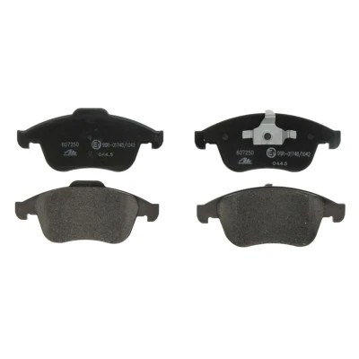Image de ATE 13.0460 7250.2 Jeu de plaquettes frein non préparé pour indicateur d&#039;usure, contact signal d&#039;usure exclu RENAULT: LAGUNA 3, GRAND SCENIC 3