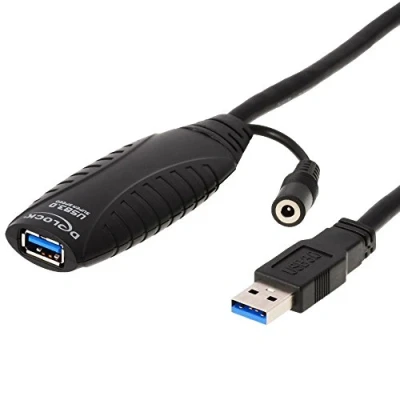 Image de DeLOCK USB3.0 A A, 10m câble USB 3.2 Gen 1 (3.1 1) Noir