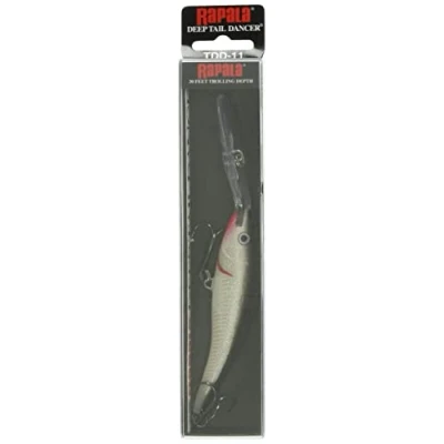 Image de Rapala Silver Deep Dancer Leurre Balsa avec Bavette Matériel de Pêche d’Eau Douce Prof Nage 4.5m Taille 7cm / 9g Fabriqué en Estonie Unisex Adult, 7 cm 9 g