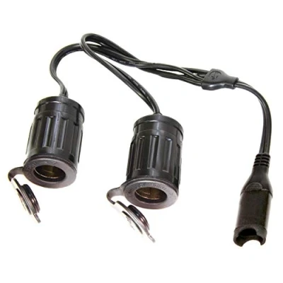 Image de OptiMate TecMate Cable O 26, Répartiteur en Y, SAE in vers 2 x Prise Auto Out