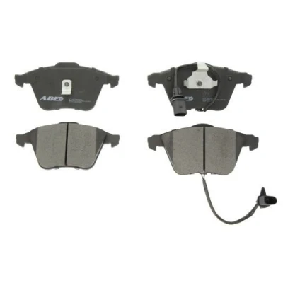 Image de ABE C1A041ABE Jeu de plaquettes frein Essieu avant contact signal d&#039;usure inclus AUDI: A6 C6 Berline, C5 Avant, A4 B5 Berline