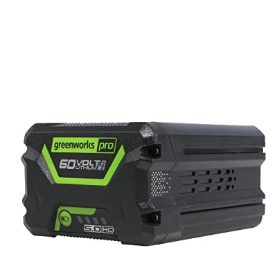 Image de Batterie Greenworks 60V 5Ah G60B5 pour tondeuses à Gazon, Coupe Herbe, tronçonneuses, souffleuses Feuilles