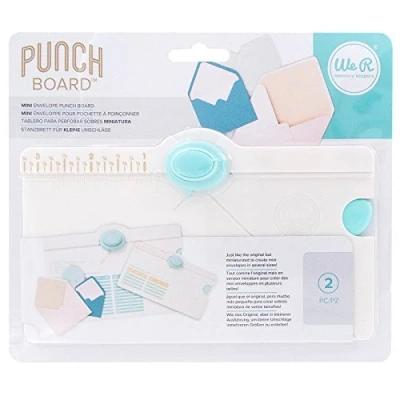 Image de We R Memory Keepers Mini Envelope Punch Board, Multicolore