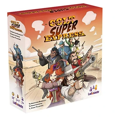 Image de Ludonaute Colt Super Express Jeu de société d&#039;affrontement Encore Plus Fun et Dynamique Que