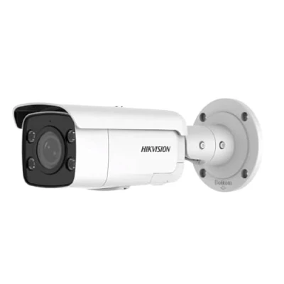 Image de Caméra de surveillance IP bullet 8MP FF 2.8 mm IR 60m PoE ColorVu HIKVISION DS2CD2T87G2LSU/SL