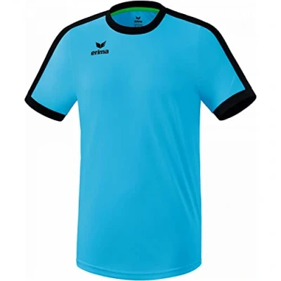 Image de Erima Mixte Enfant Maillot Retro Star, Curaçao/Noir, 164 EU