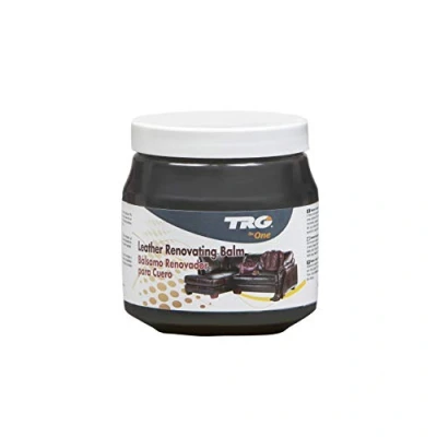 Image de TRG The One Leather Renovating Balm, crème à base de cire, nettoie et nourrit le cuir, Gris (Grey), 300 ml
