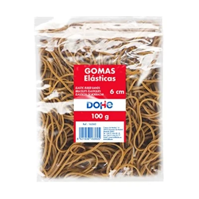 Image de Dohe 16360 anneaux en caoutchouc de 6 cm Sachet 100 g