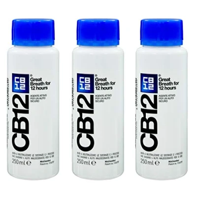 Image de CB12 Renforcement de la dentition 250ML PACK 3 Menthe / Menthol Bain bouche