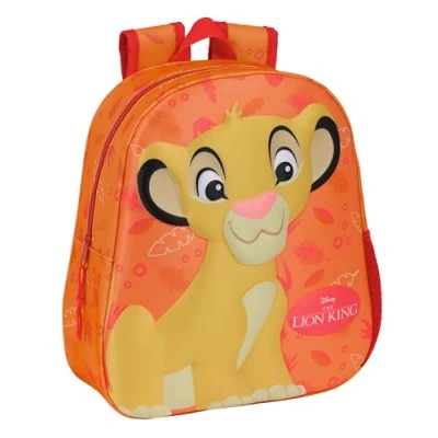Image de Safta M890a Princesses Disney Sac à dos d&#039;école, avec design 3D, adaptable au chariot, idéal pour les enfants de différents âges, confortable et polyvalent, qualité résistance, 27 x 10 33 cm,