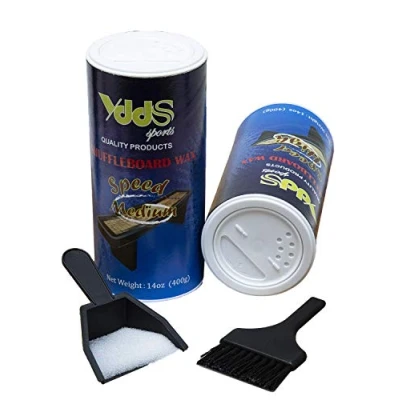 Image de YDDS Sable de palets Cire pour Tableau avec Mini Pelle à poussière et Brosse, 2 boîtes (2 x 36 g)