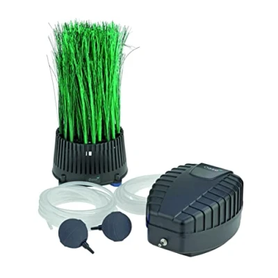 Image de OASE OxyTex 57071 Aérateur de bassin 500 oxygénation pompe ventilation médium filtrant, Noir