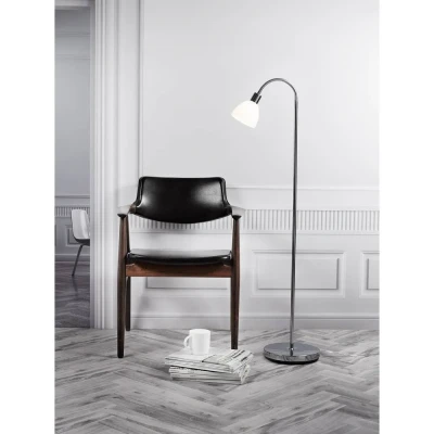 Image de Lampadaire Nordlux luminaire Intérieur RAY Single lampe sur pied orientable Métal Chromé H.153.5 IP20