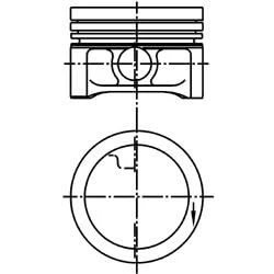 Image de Piston KOLBENSCHMIDT 99455620