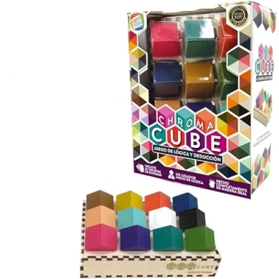 Image de Cefa Toys Jeu de logique et déduction Chroma Cube, 01043, Multicolore