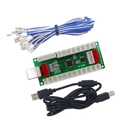 Image de SJ@JX Arcade USB Encoder PC PS3 Android Power 5V Zero Delay Joystick