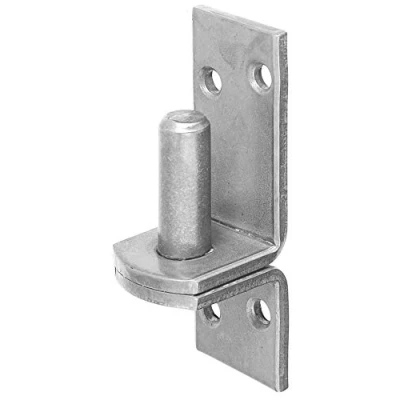 Image de Alberts 318222 Gond sur platine dans les modèles avec crochet DI ou DII acier inoxydable cote axe Ø16 mm 115 x 40