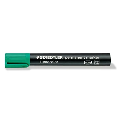 Image de Staedtler 350 5 marqueur indélébile Vert 1 pièce(s) Marqueurs indélébiles (Vert, Polypropylène, 2 mm, pièce(s))