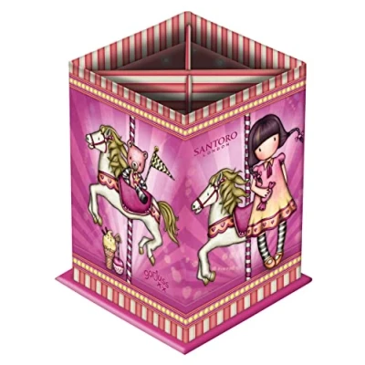 Image de Safta, Gorjuss Fairground Carousel 8,5 x 11,5 cm Mixte enfant, multicolore, Taille unique