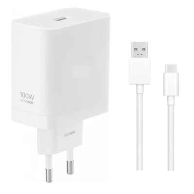 Image de Supervooc Chargeur, 100 W, pour chargeur rapide Oppo d&#039;origine, câble de charge USB C, adaptateur Find X7 Ultra X6 Pro X5 X3 X2 N3 N2 Reno 11 10 9 8 7