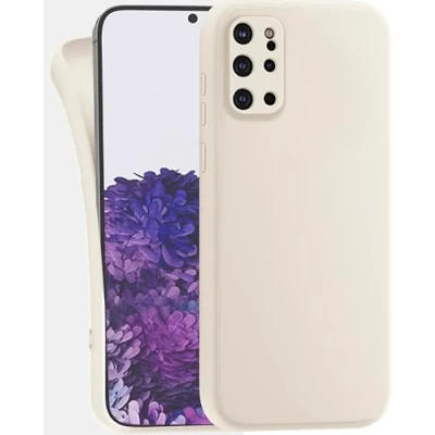Image de MyGadget Coque pour Samsung Galaxy S20 Plus Case TPU Souple &amp; Soft Cover Protection Extra Fine Légère Étui Coloré Anti Choc et Rayures Crème