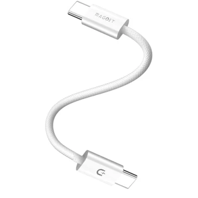 Image de Magnet, Câble USB C 60W Court 0,5m Pour Batterie, Bureau, Carplay, Charge Rapide &amp; Sync, Compatible iOS Android, 3A