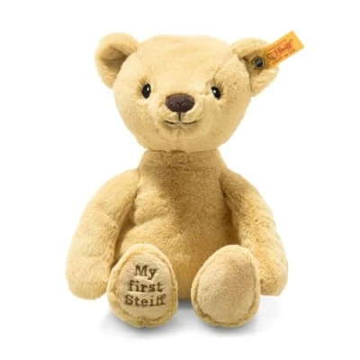 Image de Steiff Bear Animal Soft Cuddly Friends Ours Teddy My First, 242120, Beige, 26 cm