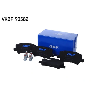 Image de SKF VKBP 90582 Jeu de plaquettes frein non préparé pour indicateur d&#039;usure