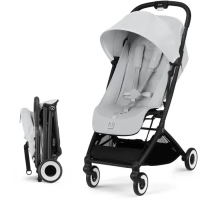 Image de CYBEX Poussette ultra compacte et confortable ORFEO 4 roues Fog Grey