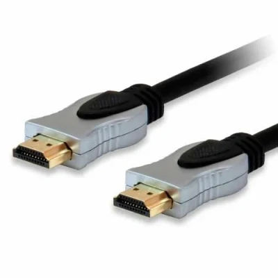 Image de Câble Hdmi EQUIP 2.0 High Speed with Ethernet 10m HQ 119347 Noir Moulé PVC
