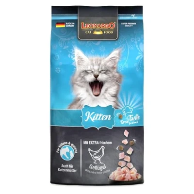 Image de LEONARDO Kitten [1,8kg] Nourriture pour Chatons sèche complète jusqu&#039;à 1 an