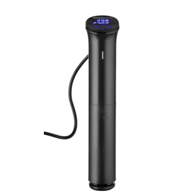 Image de HENDI iVide thermoplongeur 2.0, sous vide stick, SousVide tools, température 5C 90C, WiFi, chauffer et faire circuler jusqu&#039;à 30L d&#039;eau, IPX7, 230V, 1200W, 63x97x(H)344mm, acier inoxydable