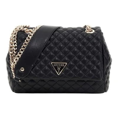 Image de Guess Rianee Xbody FLAP Sac à main, Femme, Taille: One Size, Black