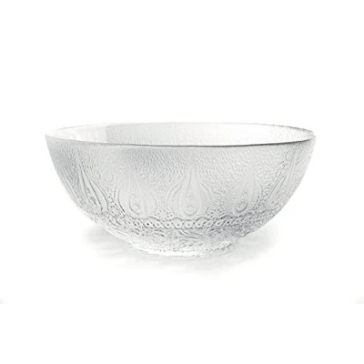 Image de Excelsa Arabesque Saladier, Verre, Transparent, 23 x 10 cm