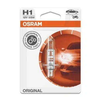 Image de OSRAM 64150 01B Ampoule, projecteur longue portée H1 12V 55W 3200K Halogène PEUGEOT: 307 3/5 portes, 407 SW, 306 AUDI: TT Coupe