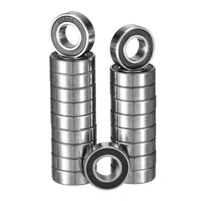 Image de TUZUK 20 pièces de roulements à billes étanches 625 2RS, 5x16x5 mm, prélubrifiés en acier chromé, double joints caoutchouc, gorge profonde 625RS