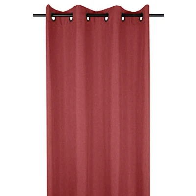 Image de Stof Rideau Modèle Bea Carmin 140x260 cm 100% Polyester R68538015