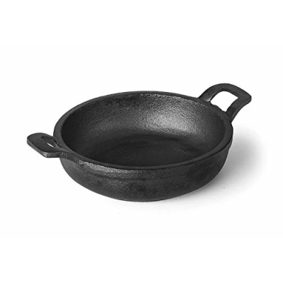 Image de LACOR 25772 Poêle O/Bois traitée aelter Magma d.15 cm, Fonte, Noir, 20 x 17 6 cm