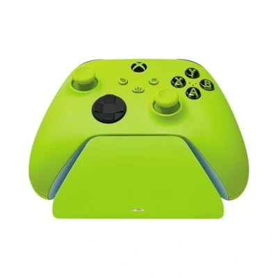 Image de Razer Universal Quick Charging Stand (Electric Volt Wake) pour Manettes de Xbox (Charge Rapide, Contact Magnétique, Compatibilité Universelle, Navigation à Une Main) Jaune