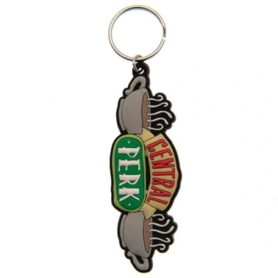 Image de Pyramid International Friends (Central Perk Sketch) Porte clés en Caoutchouc, Multicolore, Taille Unique Mixte