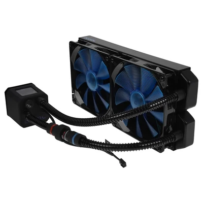 Image de Alphacool Eisbaer 280 CPU Processeur Refroidisseur de liquide tout en un 14 cm Noir Neuf