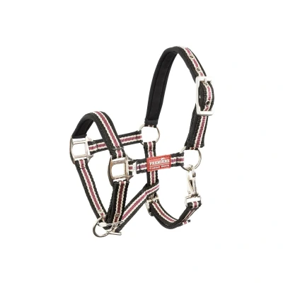 Image de Premiere Licol Poulain Vivid Néoprène Noir/Beige/Rouge